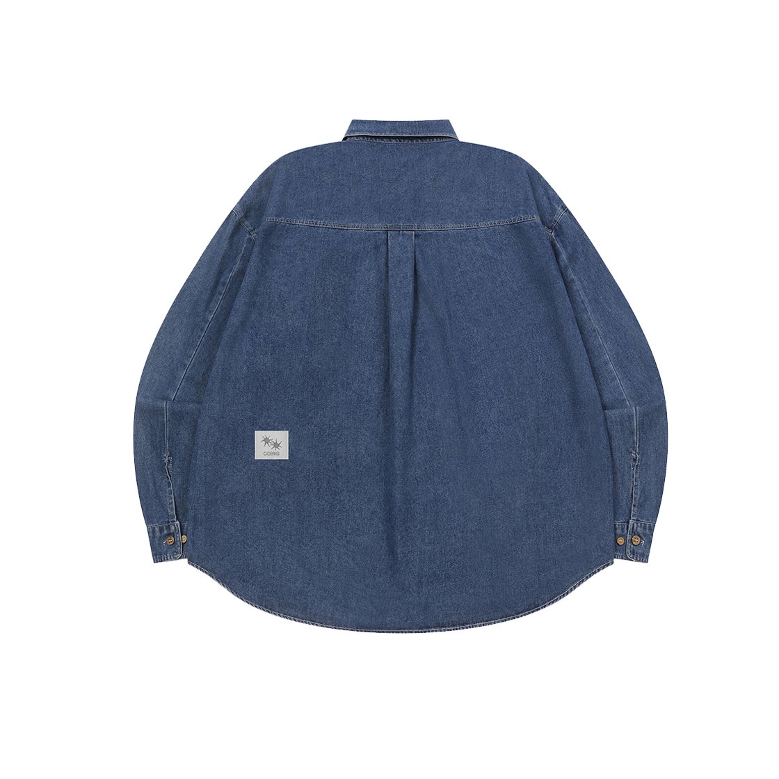 코이리스 카이렌 데님 포켓 긴팔 셔츠 남녀공용 데님(Coiris Kailen Denim Pocket Long Sleeve Shirt Unisex Denim) - 2