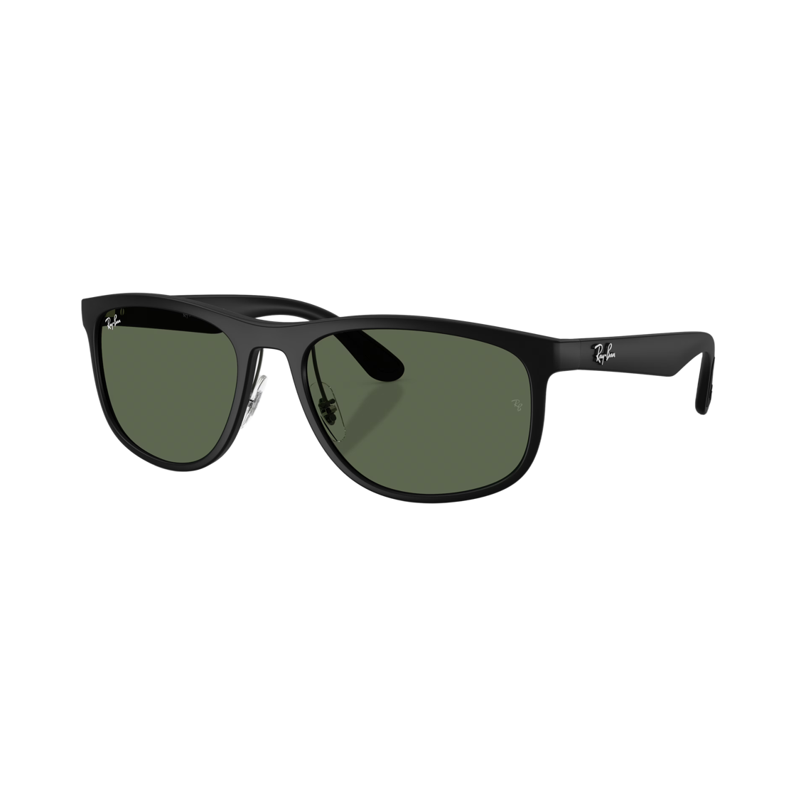 RB4468-601S71 Ray-Ban RB4468 Liteforce Matte Sand Black Frame Dark Green Lense Adjustable Nosepads