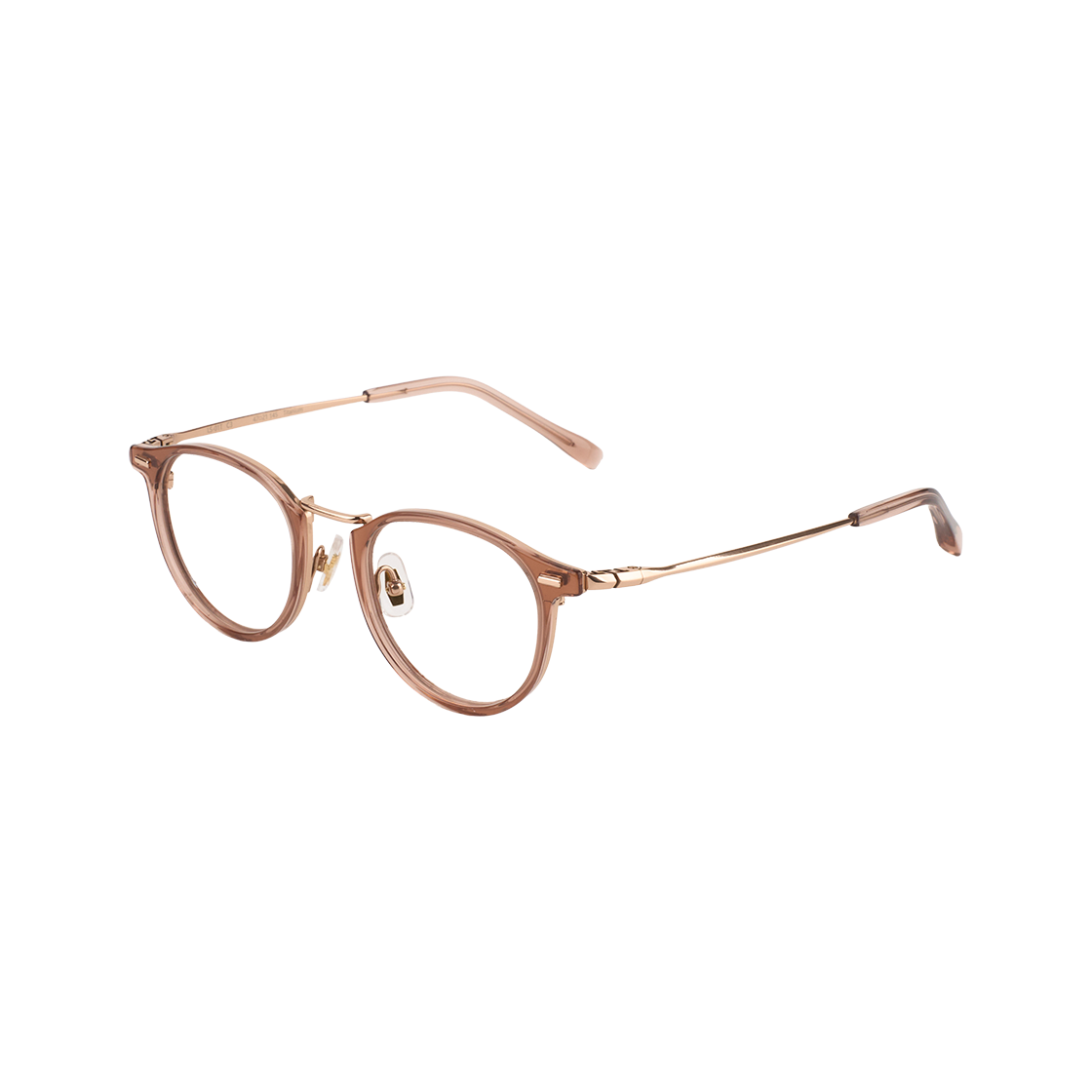 테츠오아이웨어 Ls-01t 콤비테 C3 로즈 & 로즈 골즈(TETSUO EYEWEAR Ls-01t C3 Rose & Rose gold) - 2