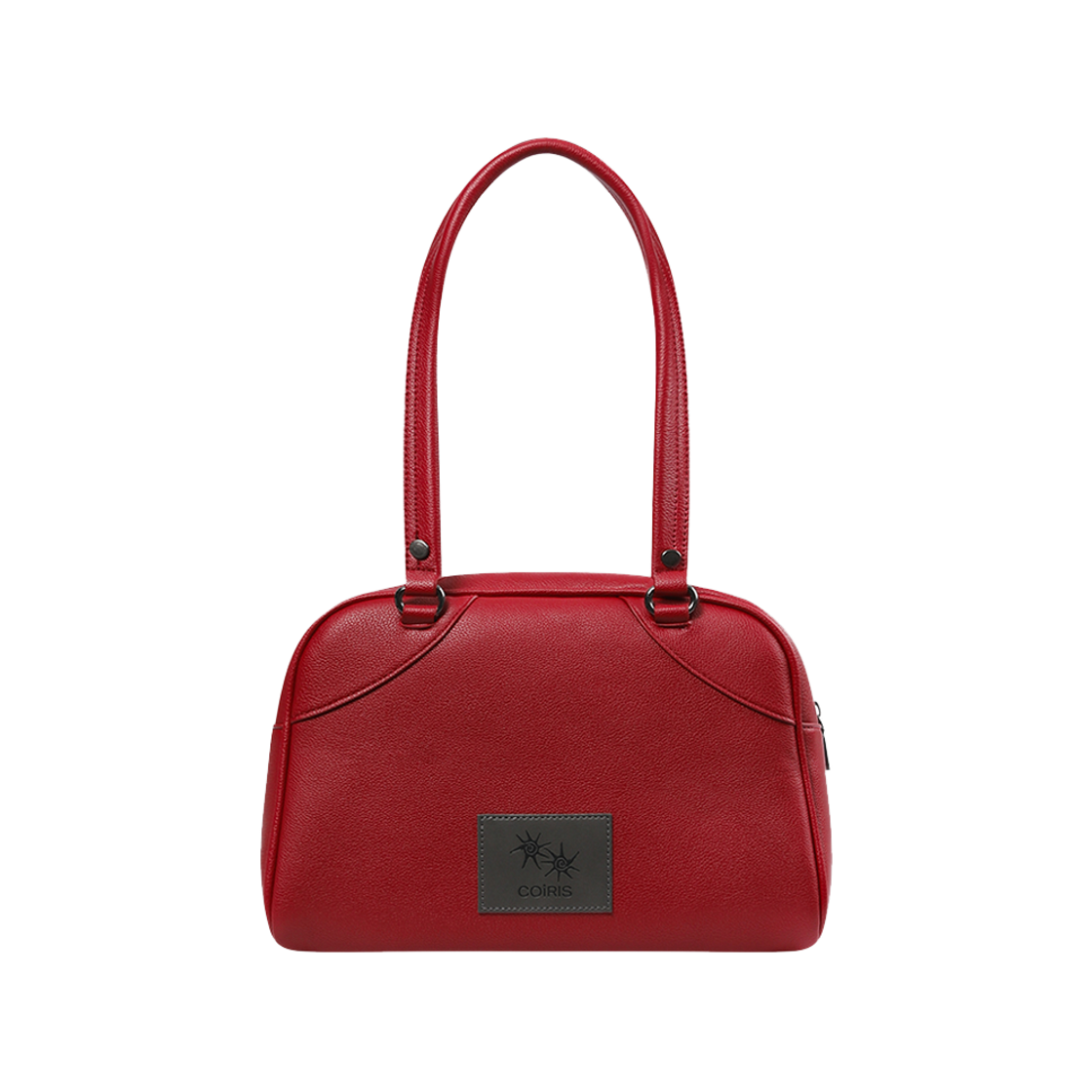 코이리스 로딕 레더 패치워크 볼링백 레드(Coiris Rodic Leather Patchwork Bowling Bag Red) - 2