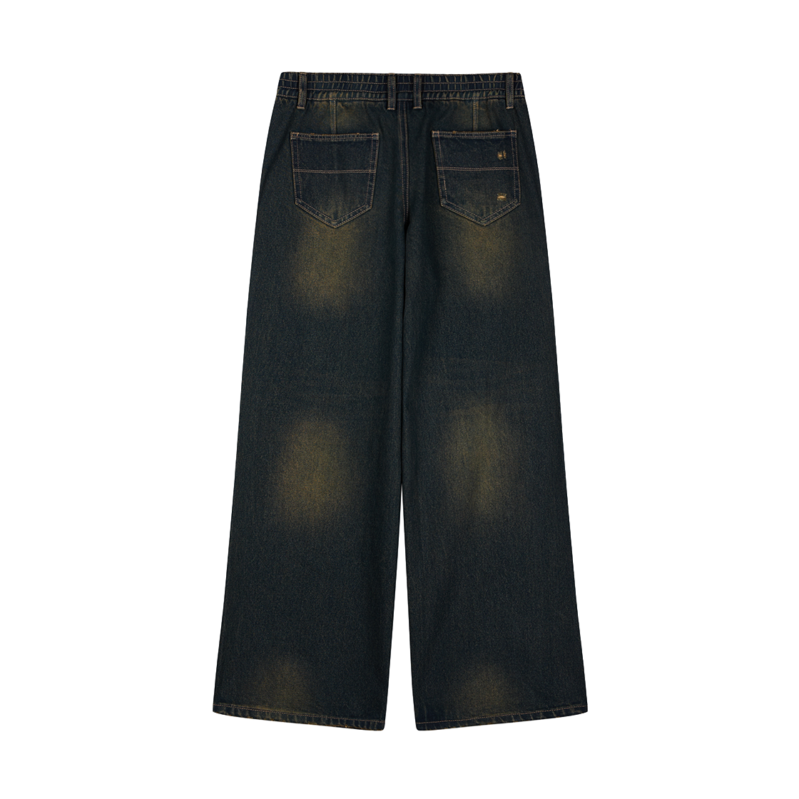 지오송지오 디스트로이드 데님 팬츠 그린 ZI2PT238GR(ZIOSONGZIO Destroyed Denim Pants Green) - 2