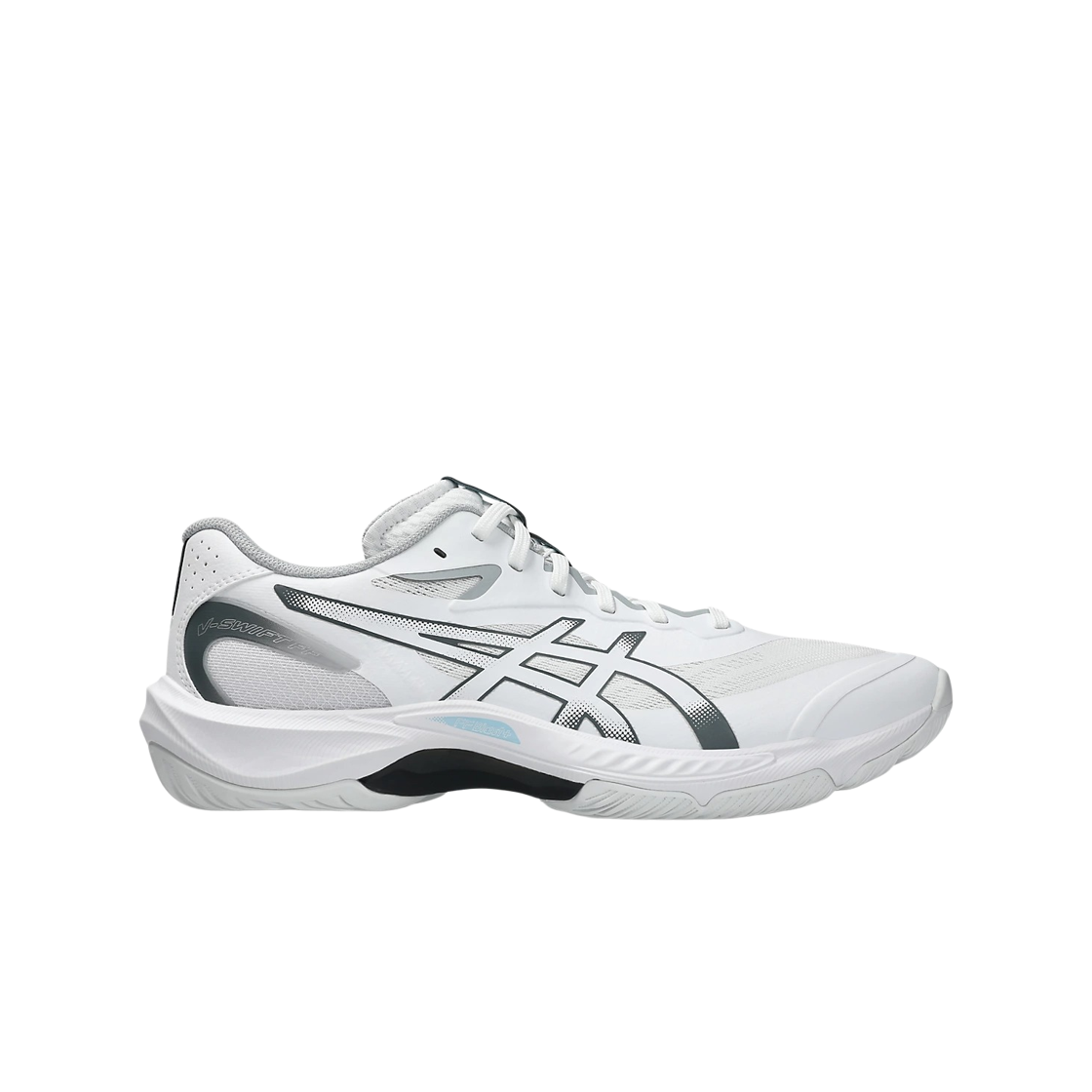 1053A073-100 Asics V-Swift FF 5 White Carrier Grey - D Standard
