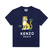 (Kids) Kenzo Kotora Tiger T-Shirt Navy Blue