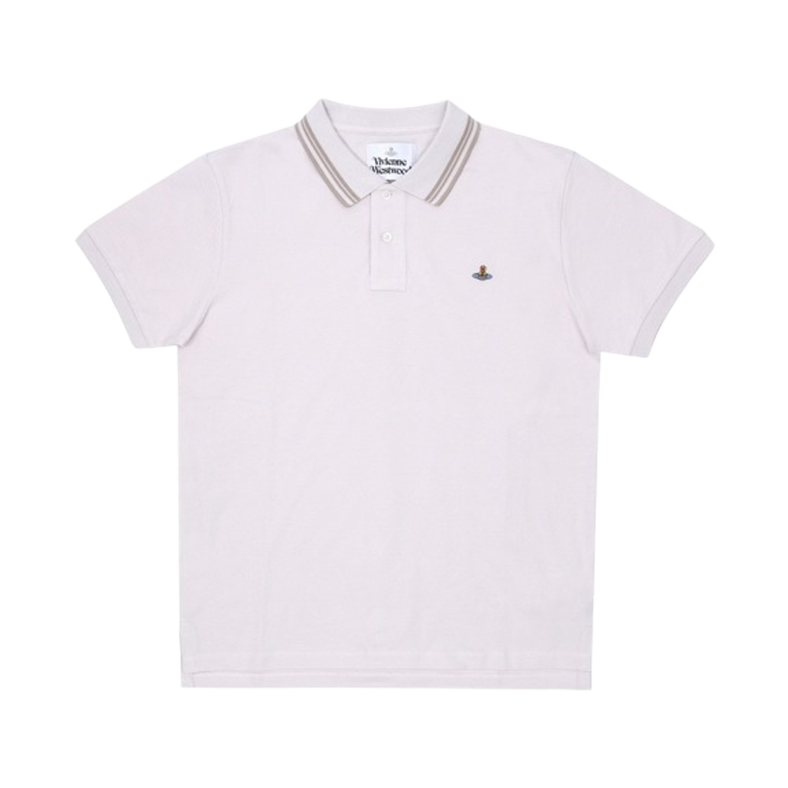 2H01000U-J00AU-J402 Vivienne Westwood Classic Polo T-Shirt Violet
