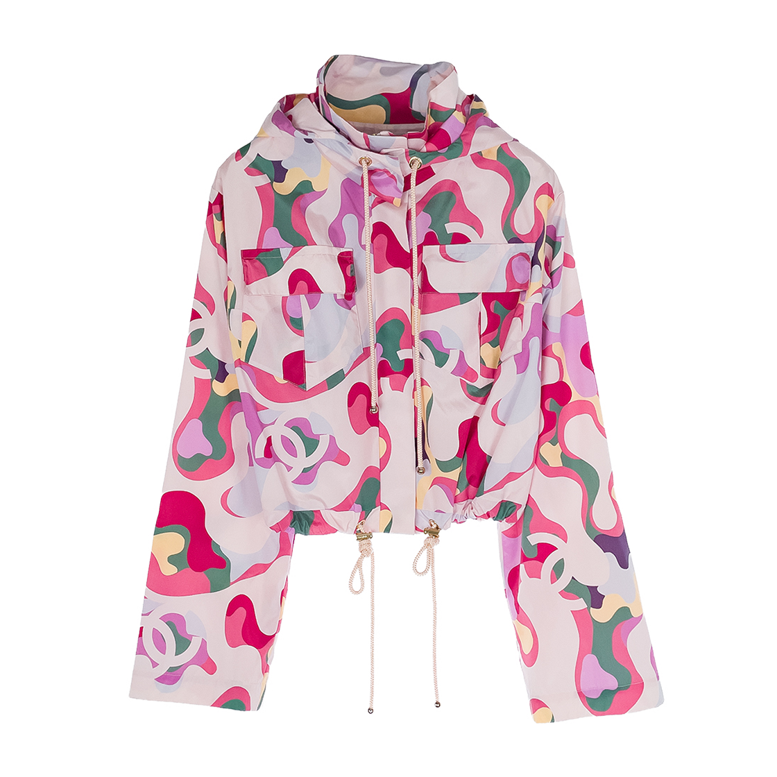 샤넬 21P 윈드브레이커 34 멀티컬러(6ET0944)(Chanel 21P Multi-Color Windbreaker (6ET0944)) - 1