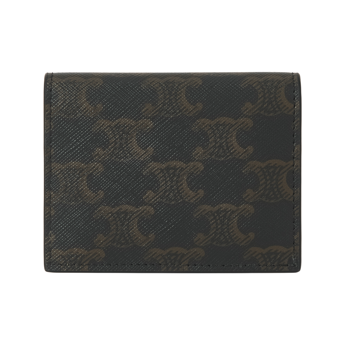 셀린느 바이폴드 카드 홀더 트리옹프 캔버스 탄(Celine Bi-Fold Card Holder in Triomphe Canvas Tan) - 2