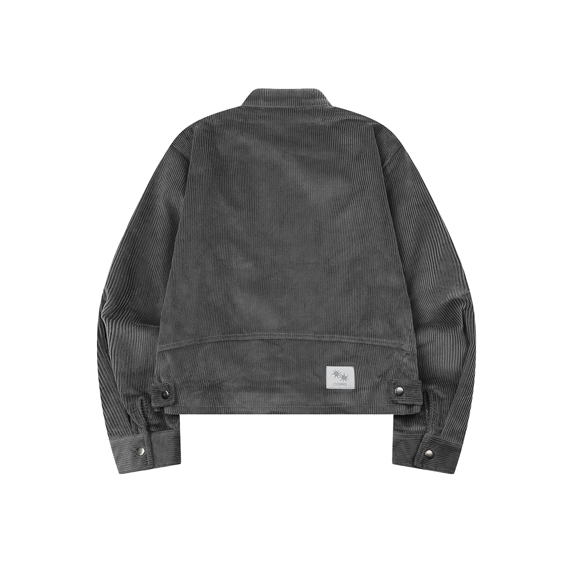 코이리스 버키 골지 바이커 자켓 차콜(Coiris Burkey Corduroy Biker Jacket Charcoal) - 2