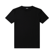 PHOS333 M Panel Silket T-Shirt Black