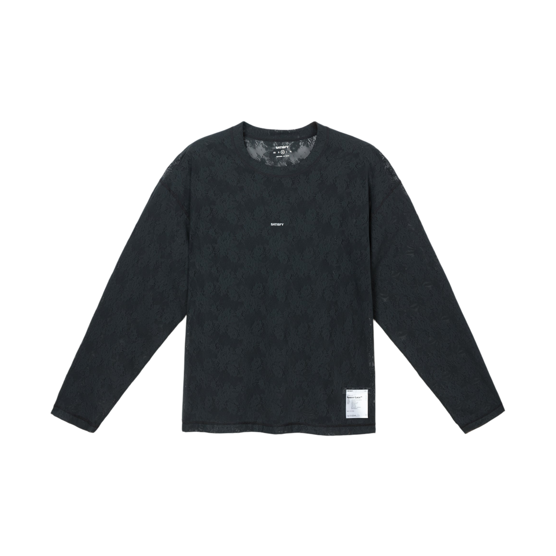 11098-00001 Satisfy Spacelace Long T-Shirt Black