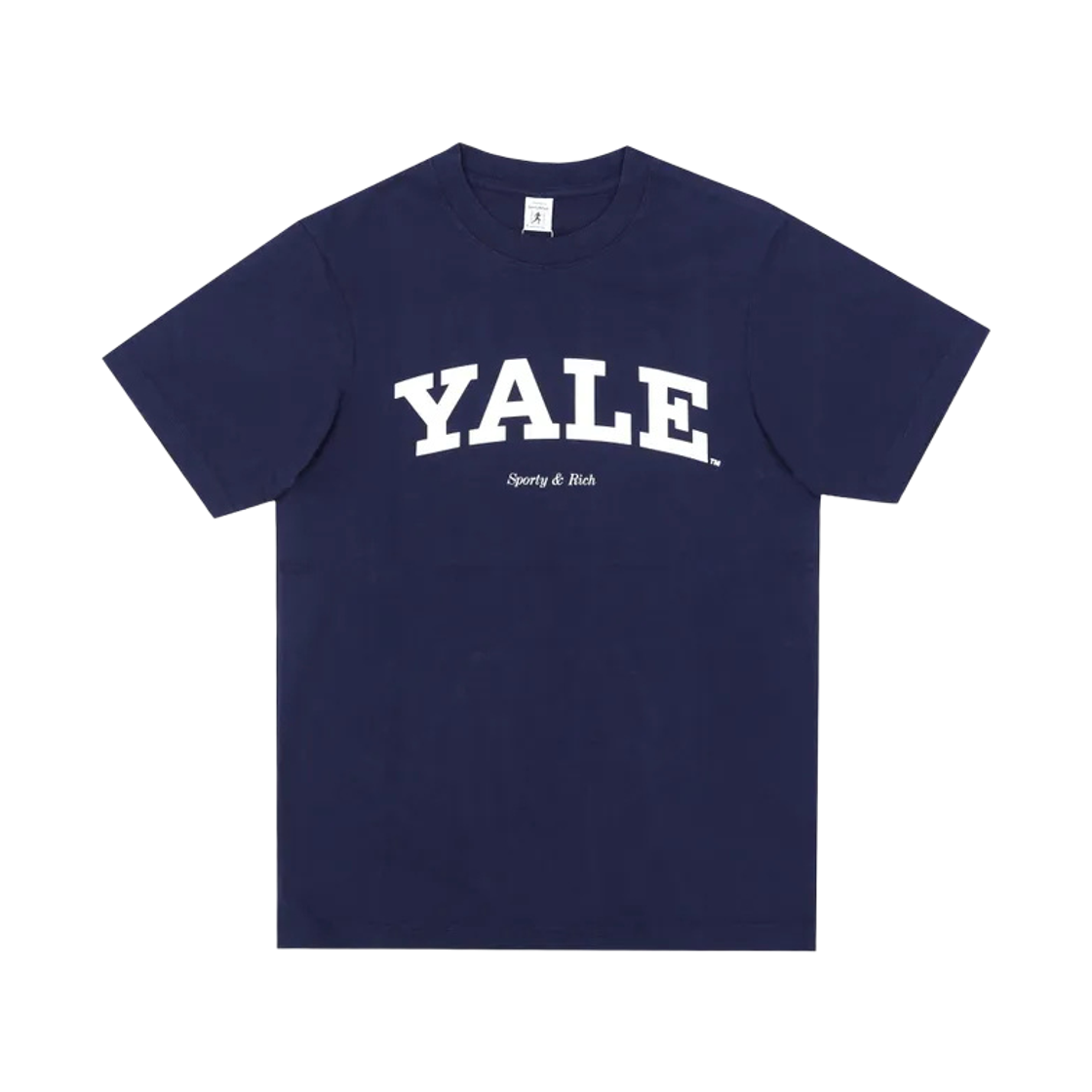 TO043611678BL Sporty & Rich Yale T-Shirt Dark Navy