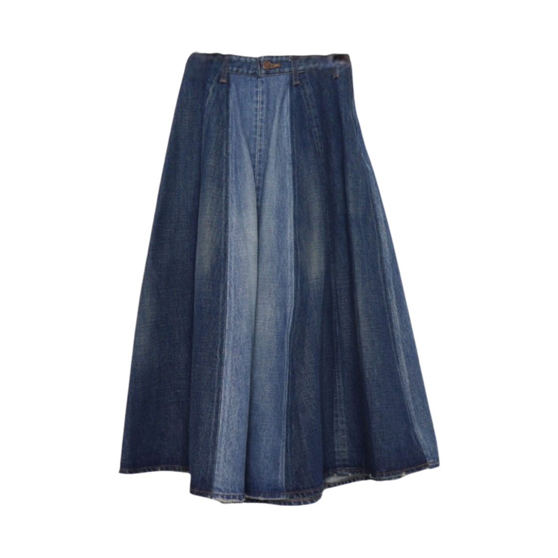 ITSTSRSGU49V Celine Denim Pleated Long Skirt