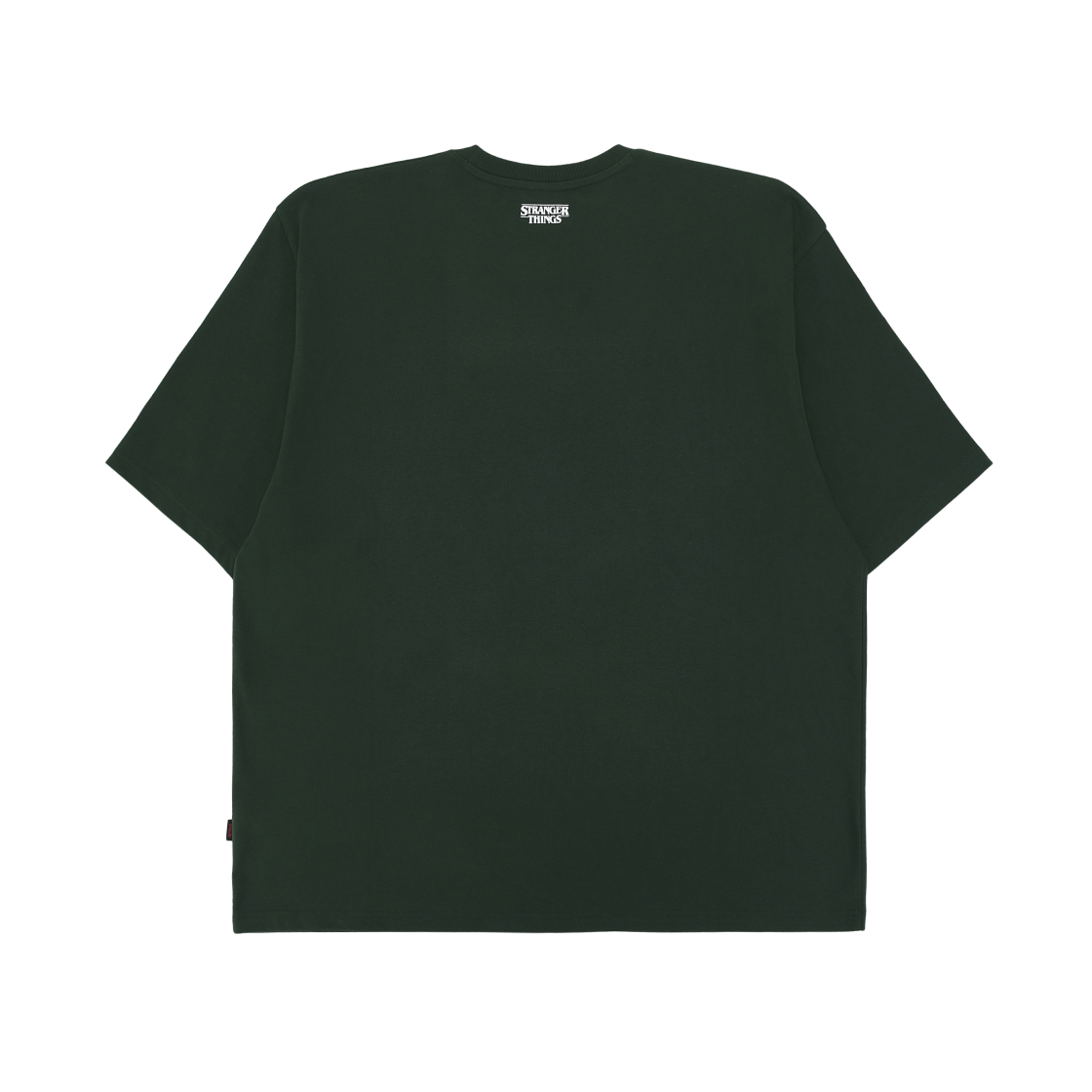 무신사 스탠다드 x 기묘한 이야기 호킨스 하이 스쿨 티셔츠 딥 그린(Musinsa Standard x Stranger Things Hawkins High School T-Shirt Deep Green) - 2