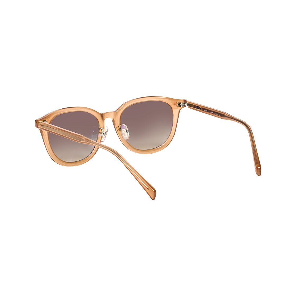 테츠오아이웨어 노아 선글라스 C4 베이지 & 브라운 그라데이션 렌즈(TETSUO EYEWEAR Noah C4 Beige & Brown gradation Lens) - 3