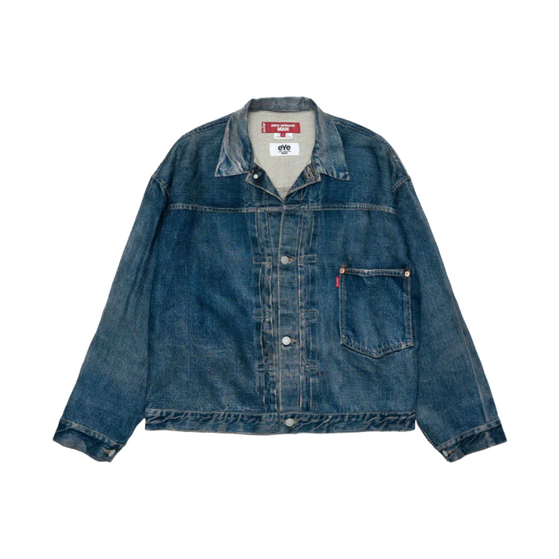 준야 와타나베 x 베르베르진 x 리바이스 S506XX 리넨 자켓 인디고(Junya Watanabe x BerBerJin x Levi's S506XX Linen Jacket Indigo)