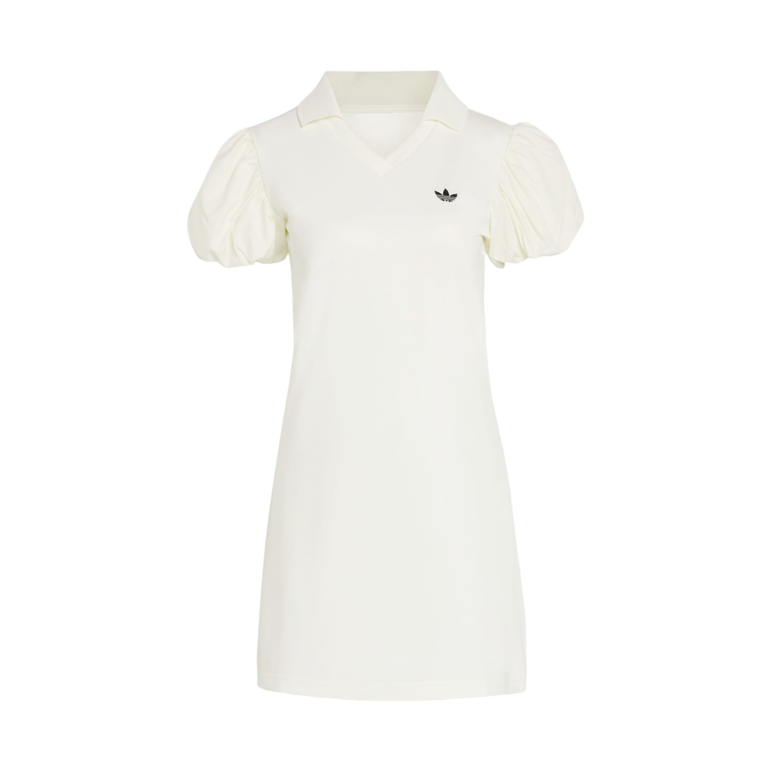 KE3437 (W) Adidas Balloon Sleeve Dress Off White - KR Sizing