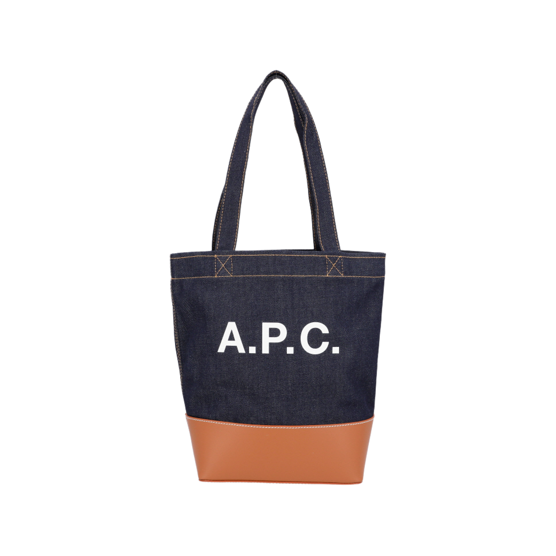 COHLO-M61568-CAF A.P.C. Axel Tote Bag Caramel
