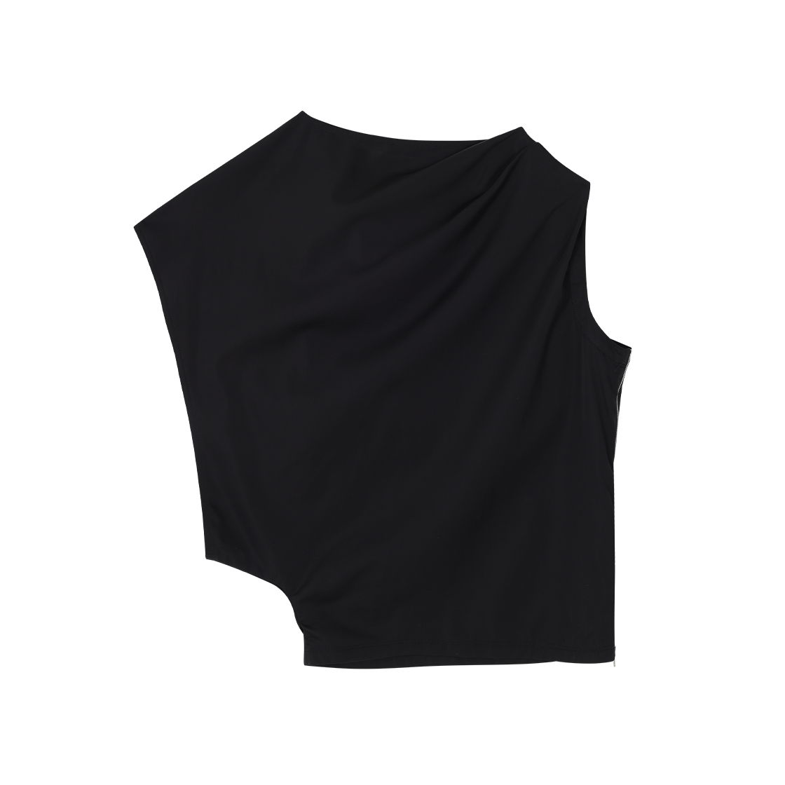 (W) 송지오 메타 슬리브리스 블라우스 블랙((W) SONGZIO Meta Sleeveless Blouse Black) - 2