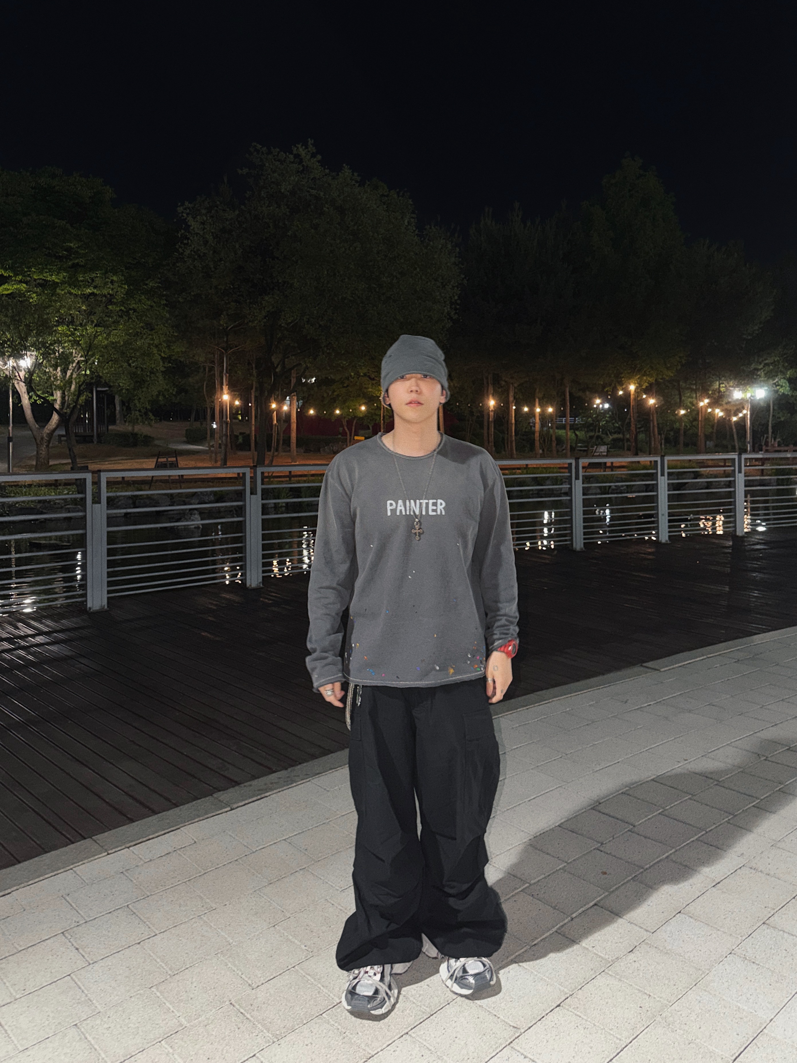 SKYLRK Beanie Ash, SKYLRK Beanie Cave 착용 스타일 - 1