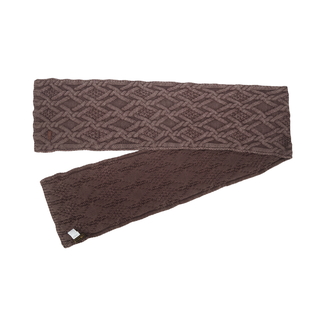 노스페이스 오블리크 케이블 머플러 브라운 - 26SS(The North Face Oblique Cable Muffler Brown - 26SS) - 2