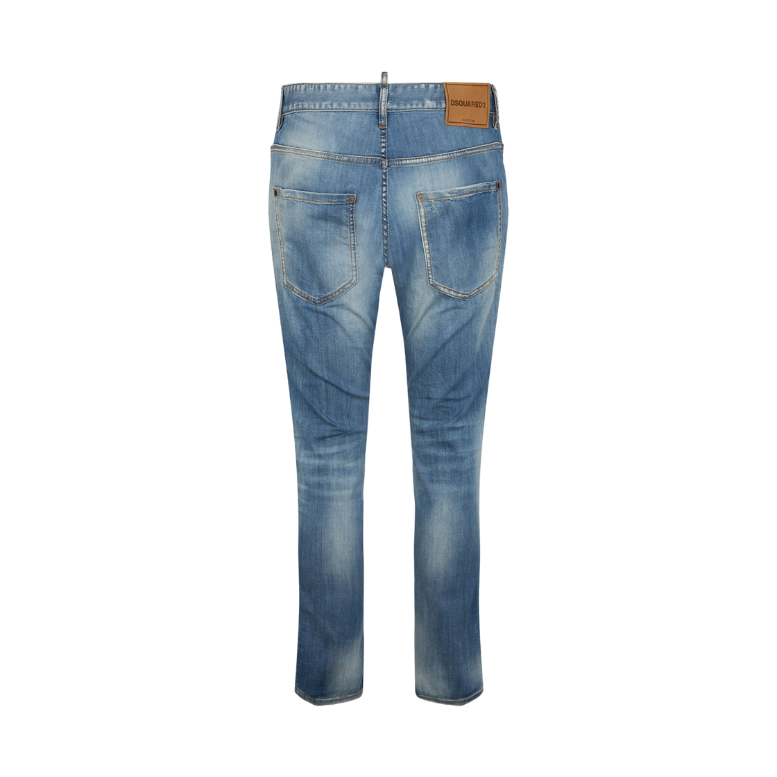 디스퀘어드2 라이트 워시 스케이터 진 블루(Dsquared2 Light Wash Skater Jeans Blue) - 2