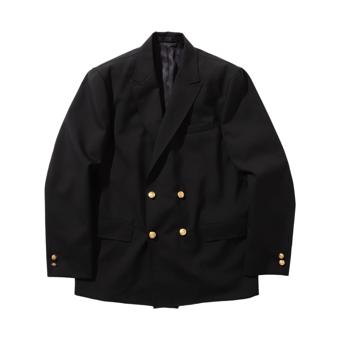 빔즈 플러스 4 버튼 더블 브레스티드 블레이저 네이비(Beams Plus 4 Button Double Breasted Blazer Navy)