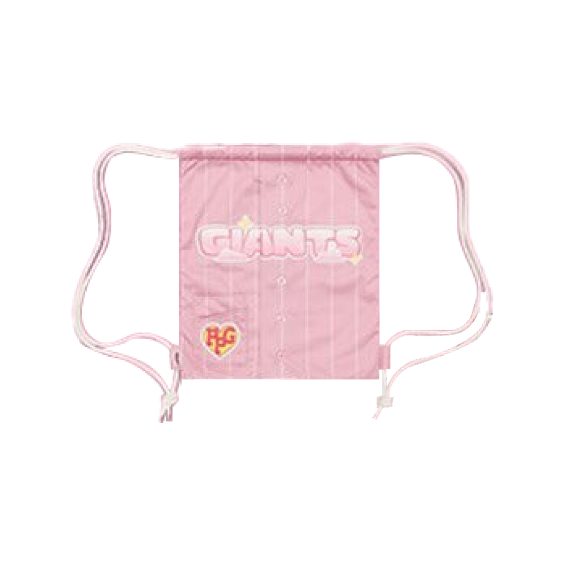 롯데 자이언츠 x 파워퍼프걸 짐색 핑크(Lotte Giants x Powerpuff Girls Gym Sack Pink) - 1