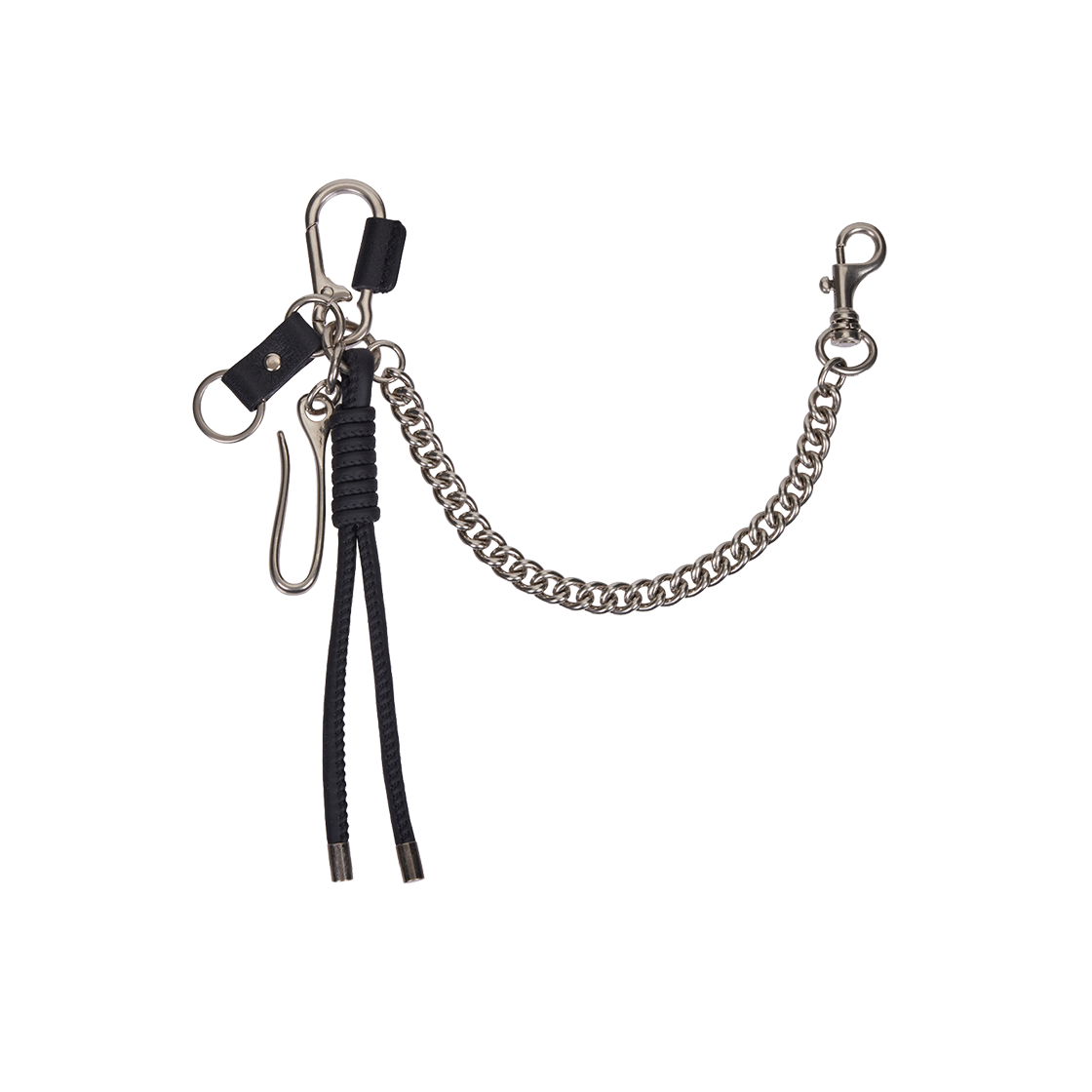 분크 모터 체인 키링 블랙(vunque Motor Chain Keyring Black)