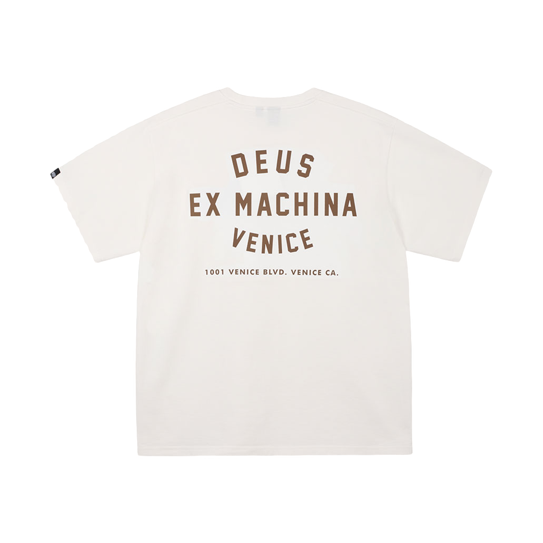 D262UTS025-010 Deus Ex Machina Venice College Address T-Shirt White