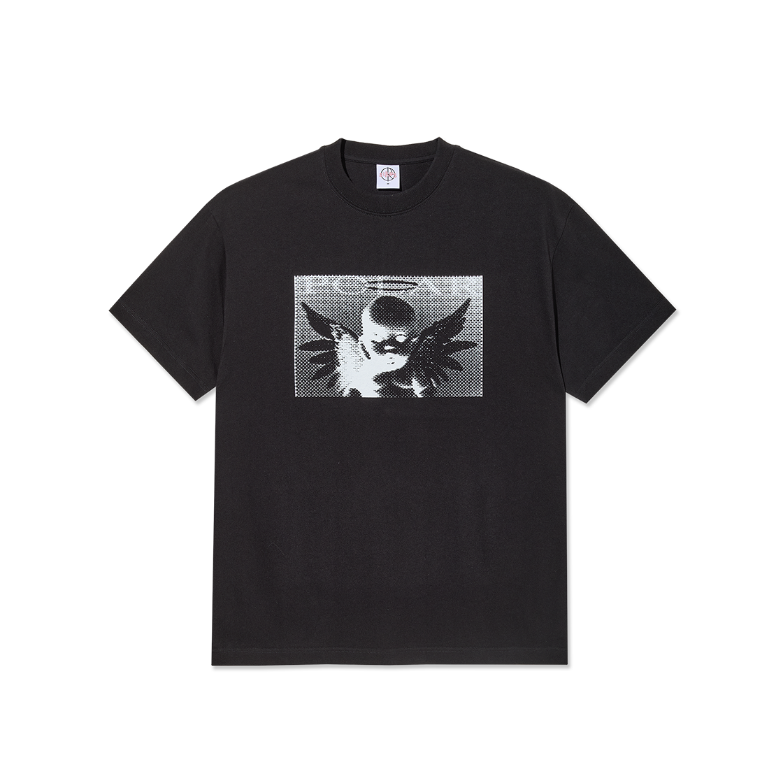 P000BLPU Polar Skate Co. Tee Baby Angel Black