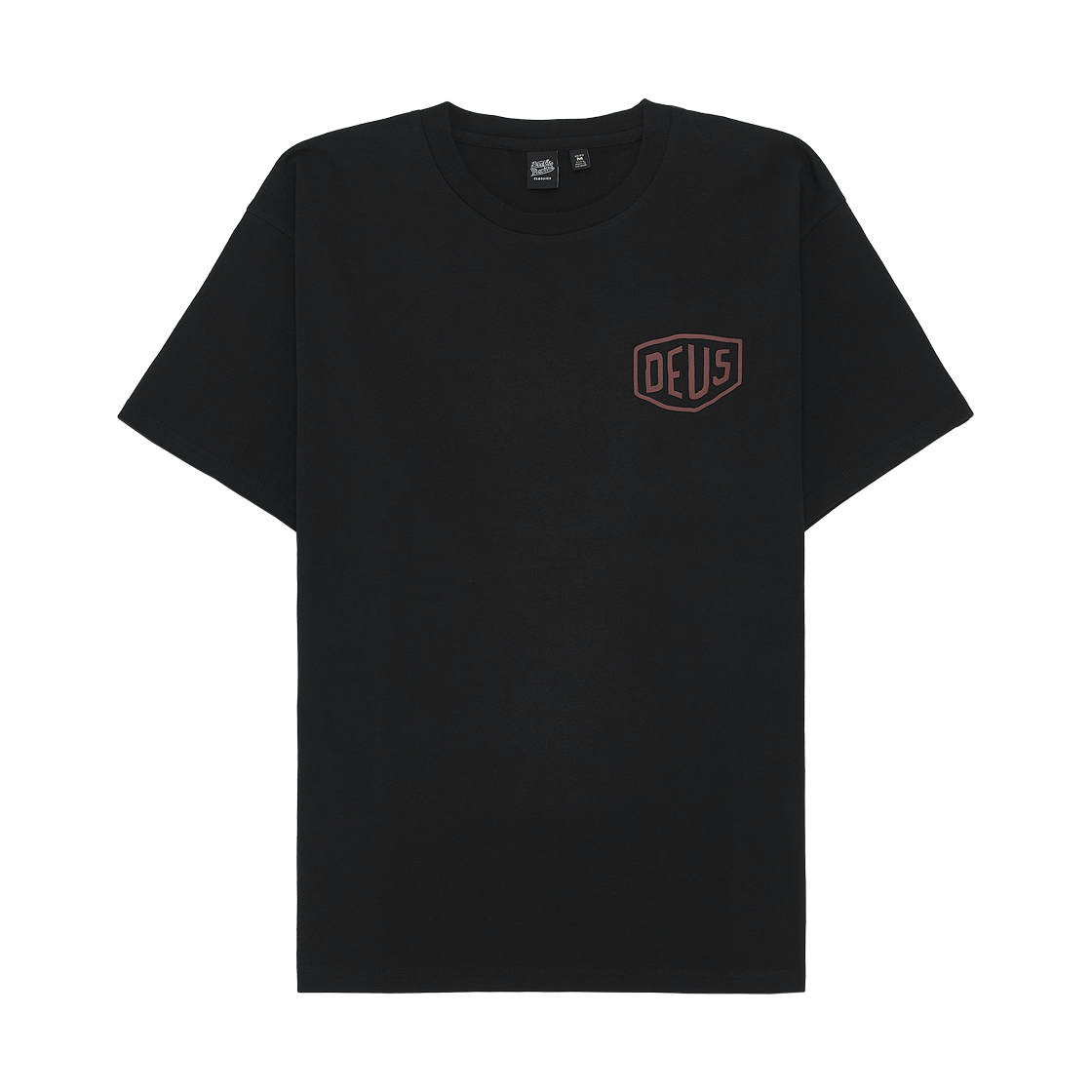 데우스 엑스 마키나 보르도 컬리지 어드레스 티셔츠 블랙(Deus Ex Machina Bordeaux College Address T-Shirt Black) - 2