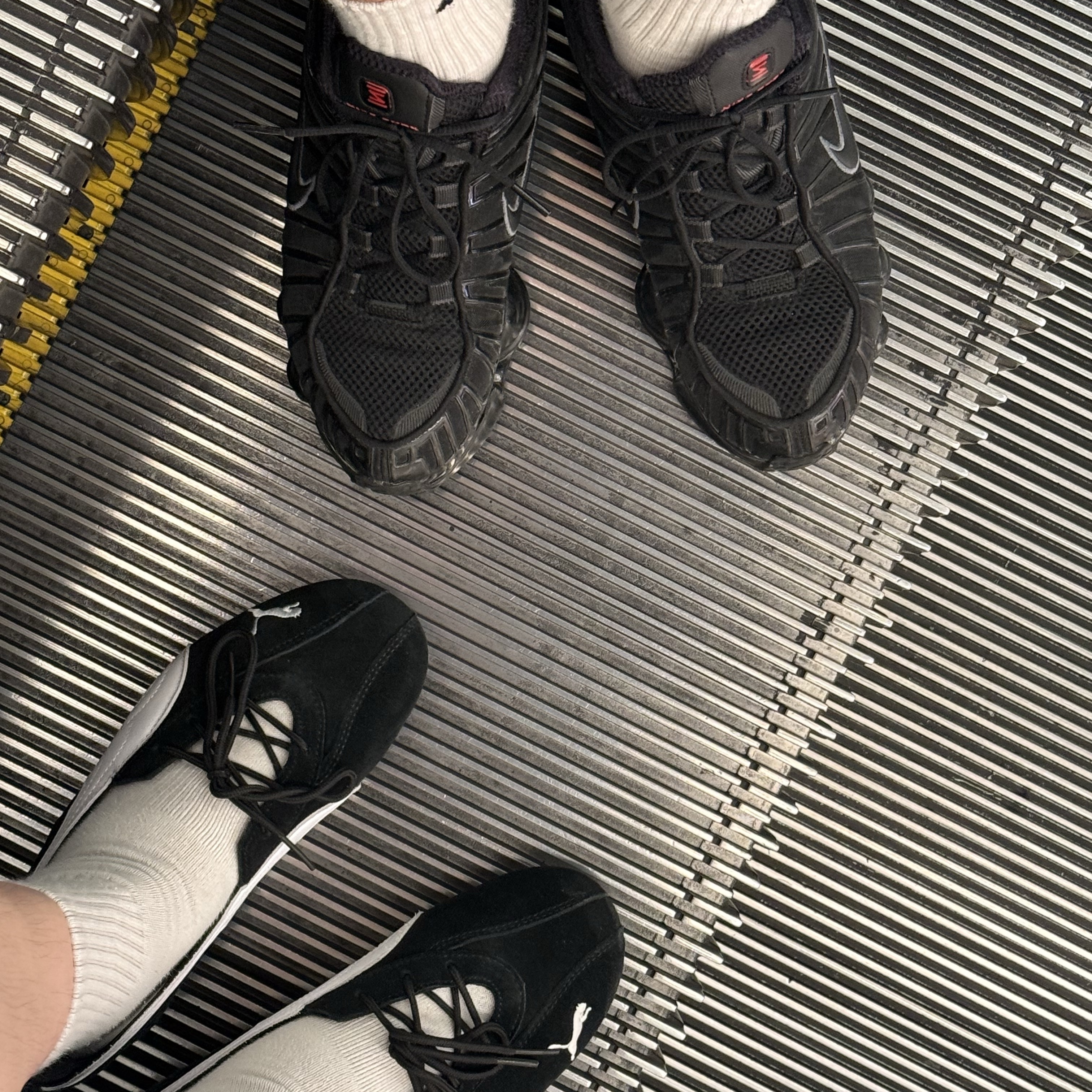 (W) Puma Speedcat Ballet Nova Black White, Monchhichi Colors Key Chain White 착용 스타일 - 2