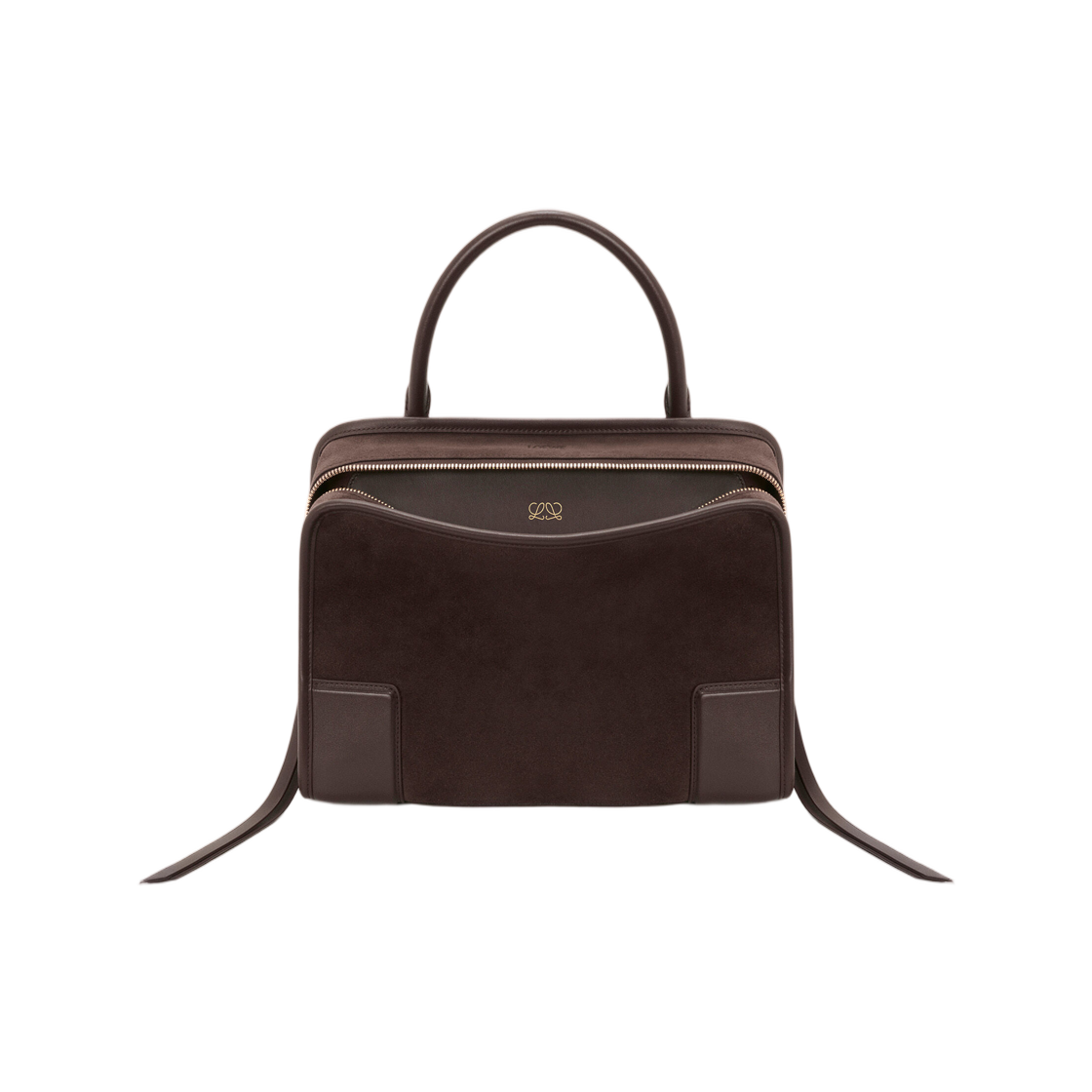 로에베 미디움 아마조나 180 백 스웨이드 다크 체스트넛(Loewe Medium Amazona 180 Bag in Suede Dark Chestnut)