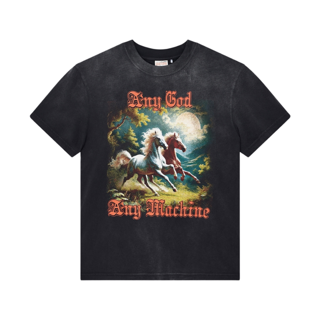 데우스 엑스 마키나 홀스플레이 티셔츠 블랙(Deus Ex Machina Horseplay T-Shirt Black) - 1