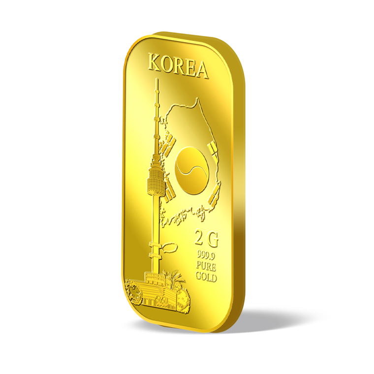 퓨어골드 24K 순금 싱가폴 프리미엄 골드바 2g 남산타워(puregoldsg N Seoul Tower 2g Gold Bar) - 3