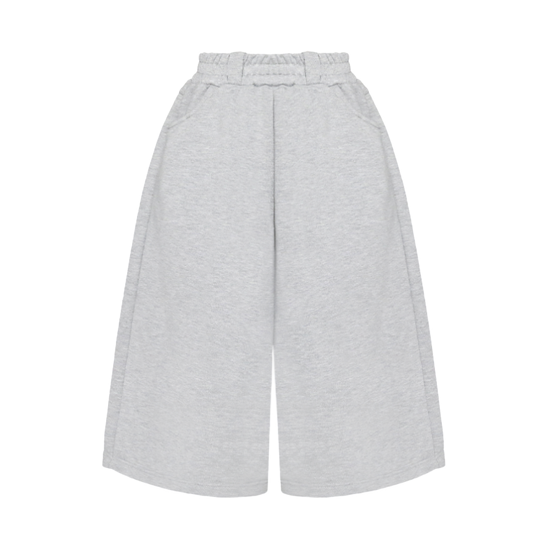 엠제이디 카프리 스웨트 팬츠 멜란지 그레이(MJD Capri Sweat Pants Melange Grey)