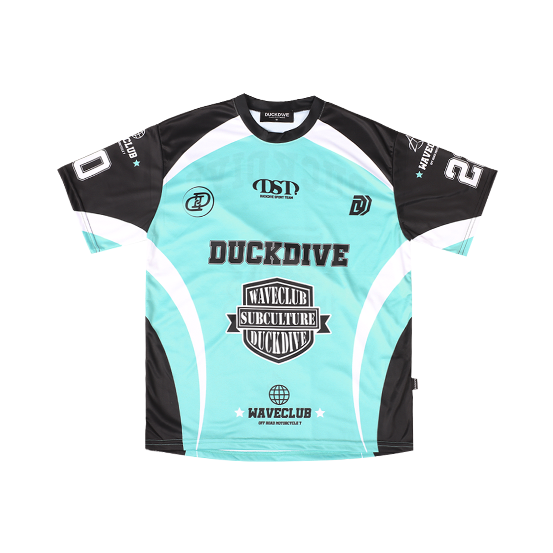 덕다이브 오프로드 메쉬 숏슬리브 민트(DUCKDIVE Offroad Mesh Short Sleeve Mint)