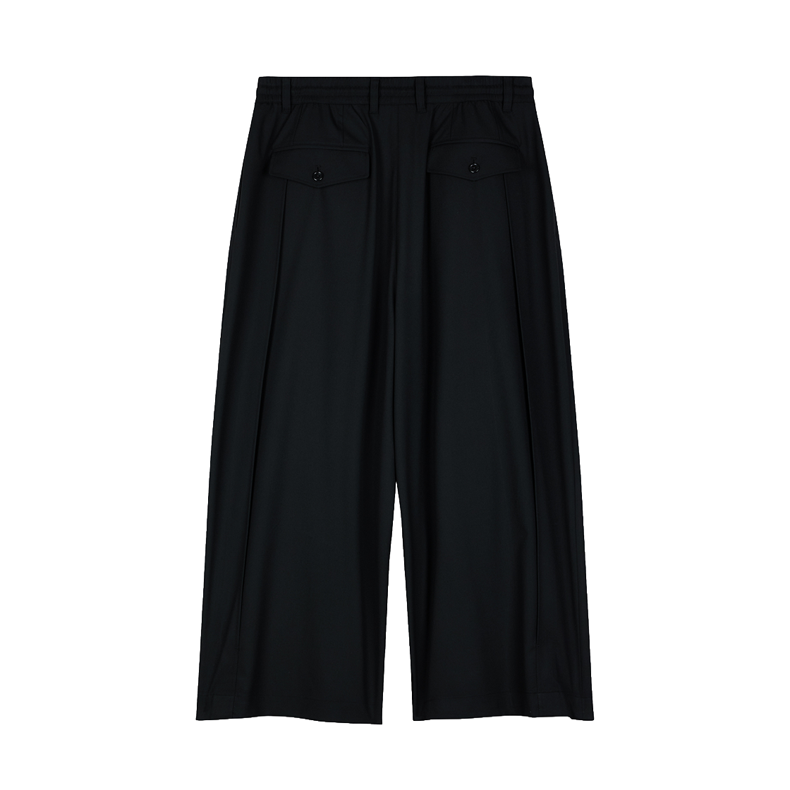 지오송지오 와이드 크롭 팬츠 블랙 ZI2PT207BK(ZIOSONGZIO Wide Crop Pants Black) - 2