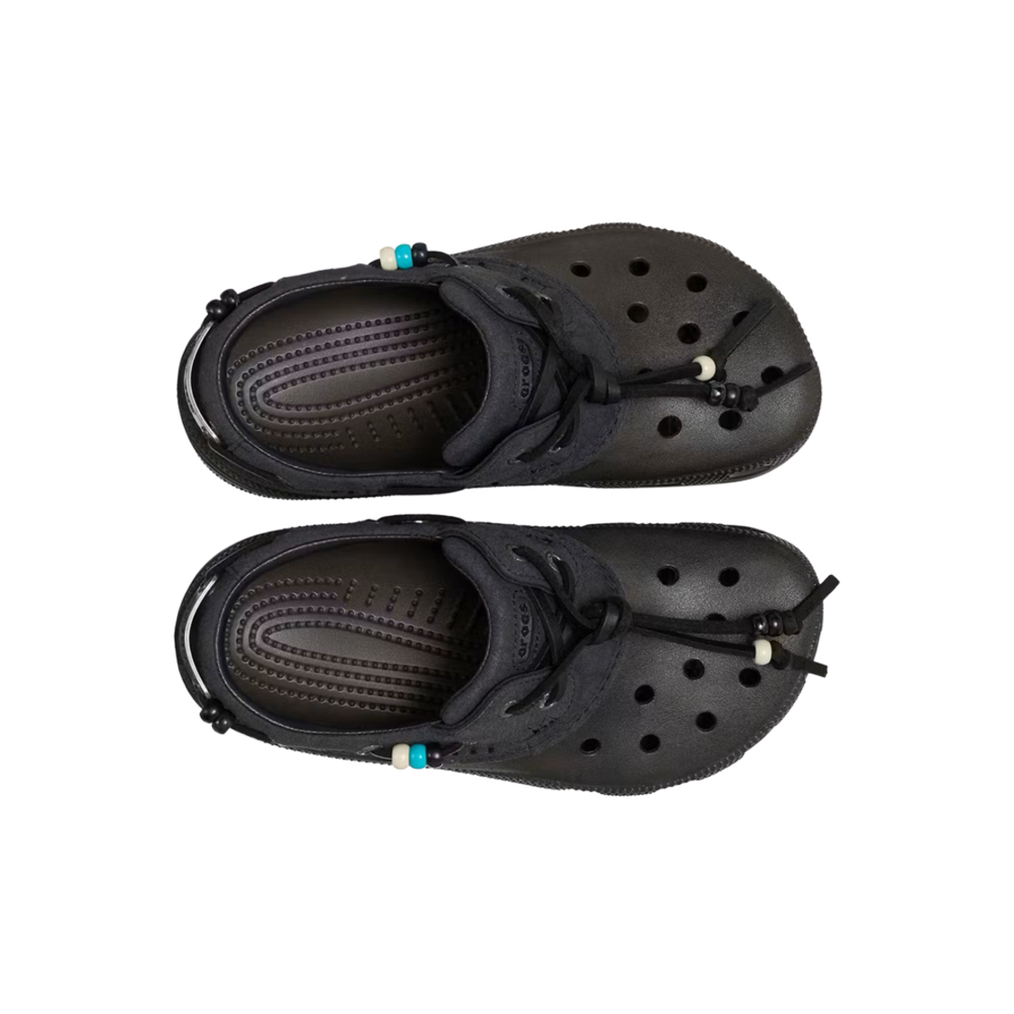 크록스 클래식 럭스 보트 슈 다크 코코아(Crocs Classic Luxe Boat Shoe Dark Cocoa) - 2