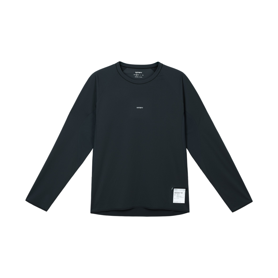 11087-00001 Satisfy Auralite UV Long T-Shirt Black
