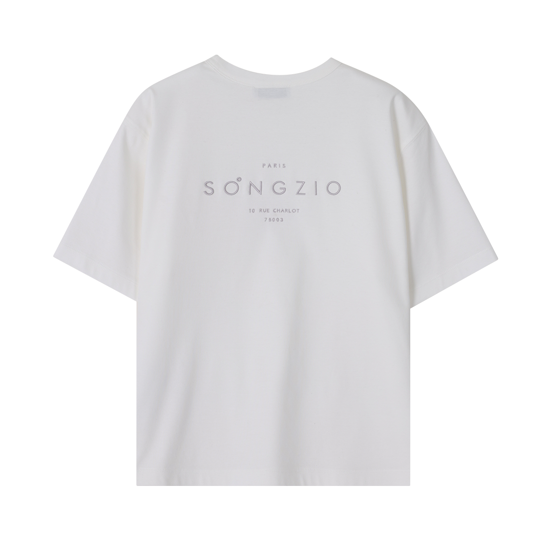 (W) 송지오 오리진 파리 티셔츠 화이트((W) SONGZIO Origin Paris T Shirt White) - 2