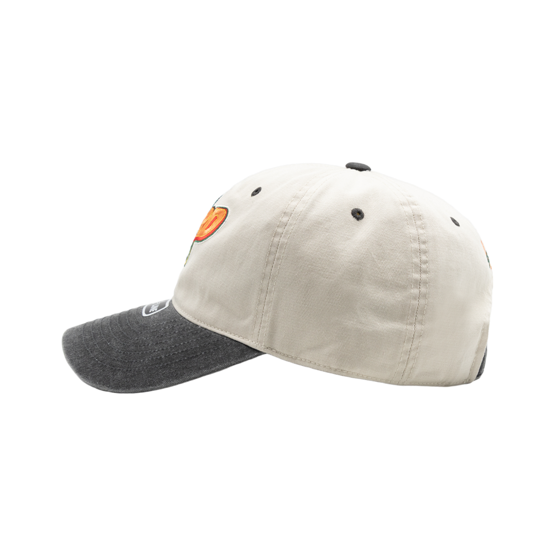 위얼드월드 위얼드 타워 피그먼트 배색 볼캡 아이보리(Weird World Weird Tower Pigment Color Block Ball Cap Ivory) - 3