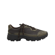 Negativethree Curved Lace Sneakers Ash Khaki