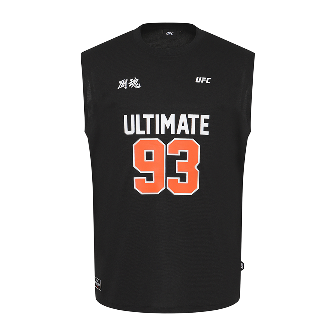 [KREAM 단독] 유에프씨 스포츠 투혼 오버핏 슬리브리스 블랙([KREAM 단독] UFC SPORT FIGHTING SPIRIT Mega Oversized Fit Sleeveless Black) - 1