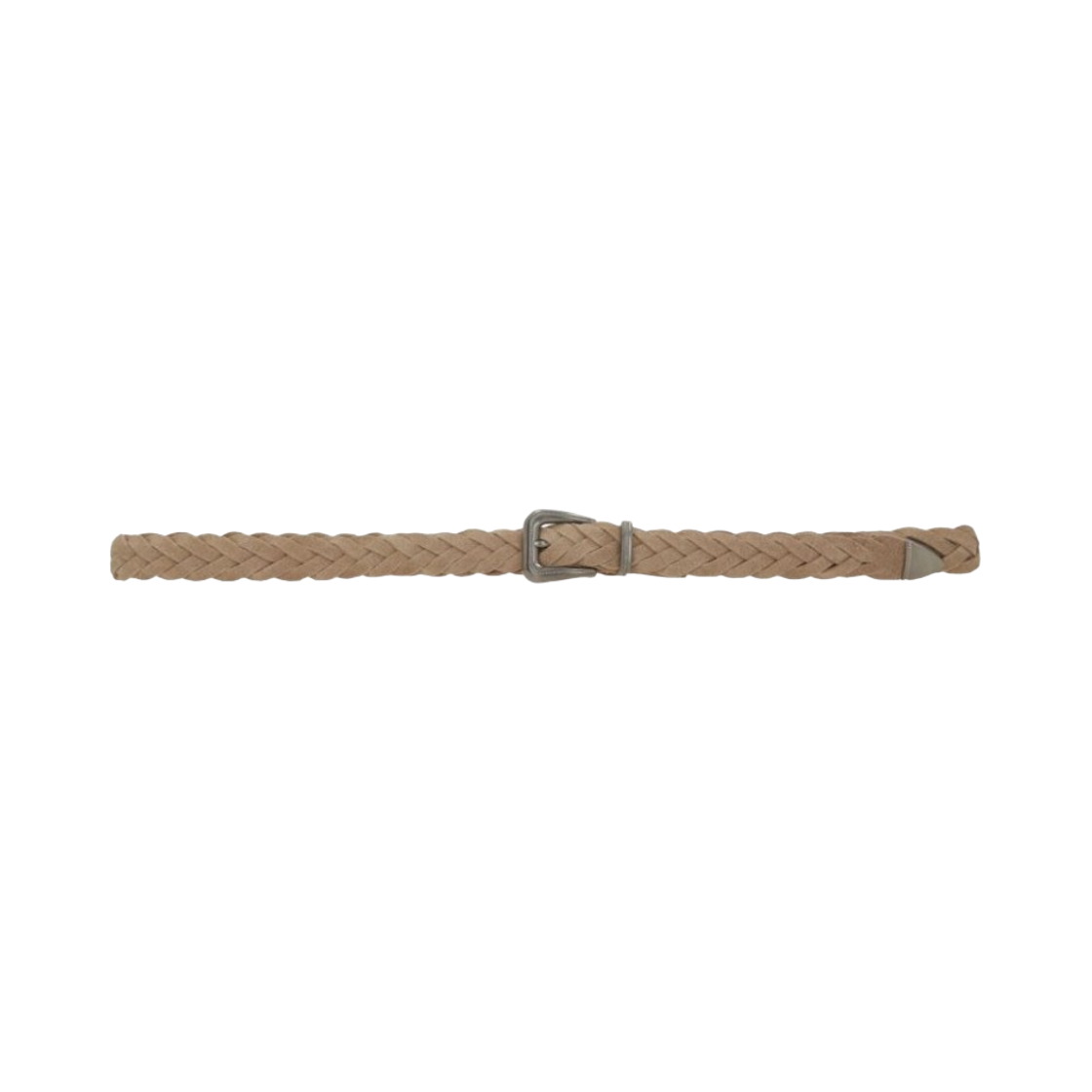 브루넬로 쿠치넬리 브레이디드 버클 벨트 브라운(Brunello Cucinelli Braided Buckle Belt Brown)