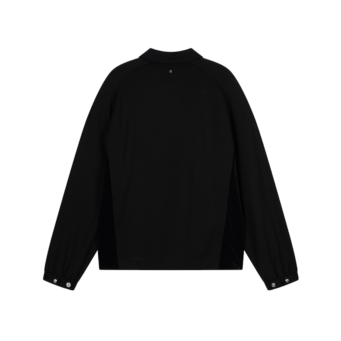 지오송지오 하이그로시 패치 카라 티셔츠 블랙 ZI2TS211BK(ZIOSONGZIO High Gloss Patch Collared T-Shirt Black) - 2