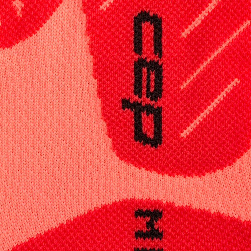 CEP 코어 런 미드컷 삭스 V5 네온코랄 남성용(CEP Core Run Socks Mid Cut V5 Neon Coral Men's) - 2