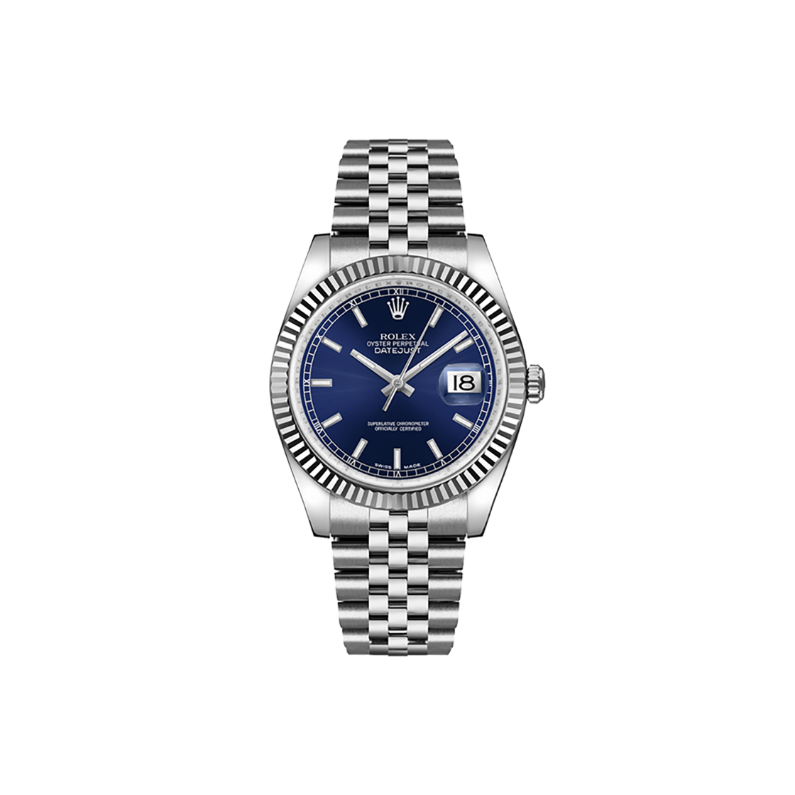 롤렉스 데이저스트 36-116234 블루 바 쥬빌리 NO.8028(Rolex Datejust 116234 Blue Bar Jubilee No. 8028)