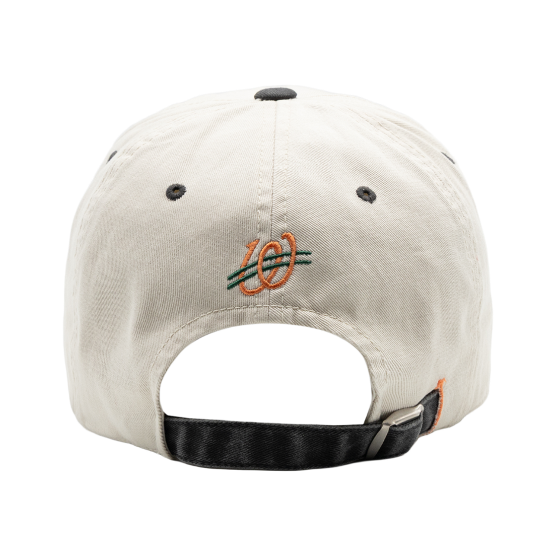 위얼드월드 위얼드 타워 피그먼트 배색 볼캡 아이보리(Weird World Weird Tower Pigment Color Block Ball Cap Ivory) - 4