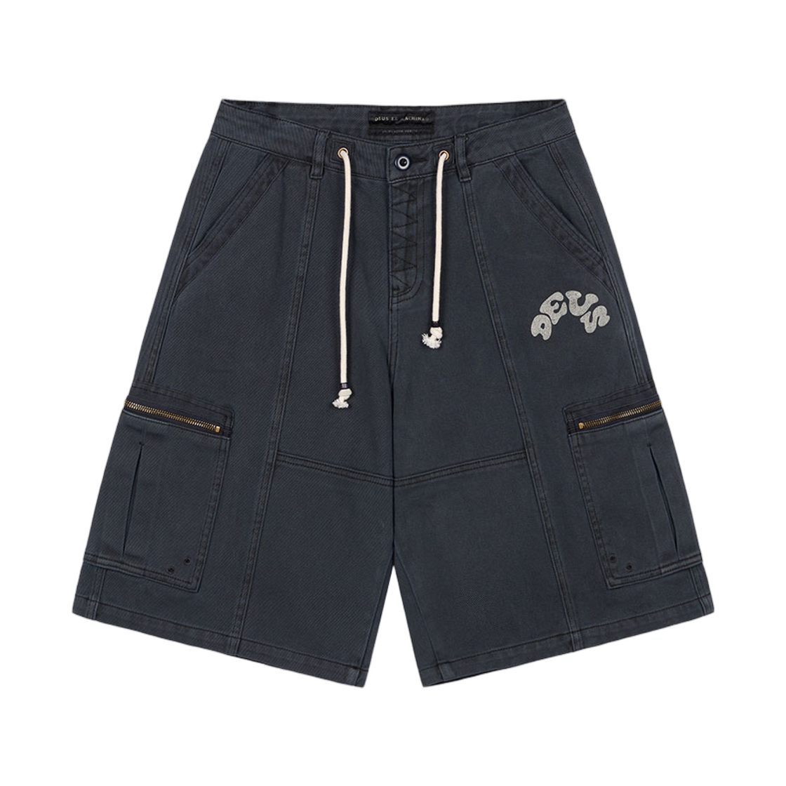 (W) 데우스 엑스 마키나 카고 쇼츠 네이비((W) Deus Ex Machina Cargo Shorts Navy) - 1