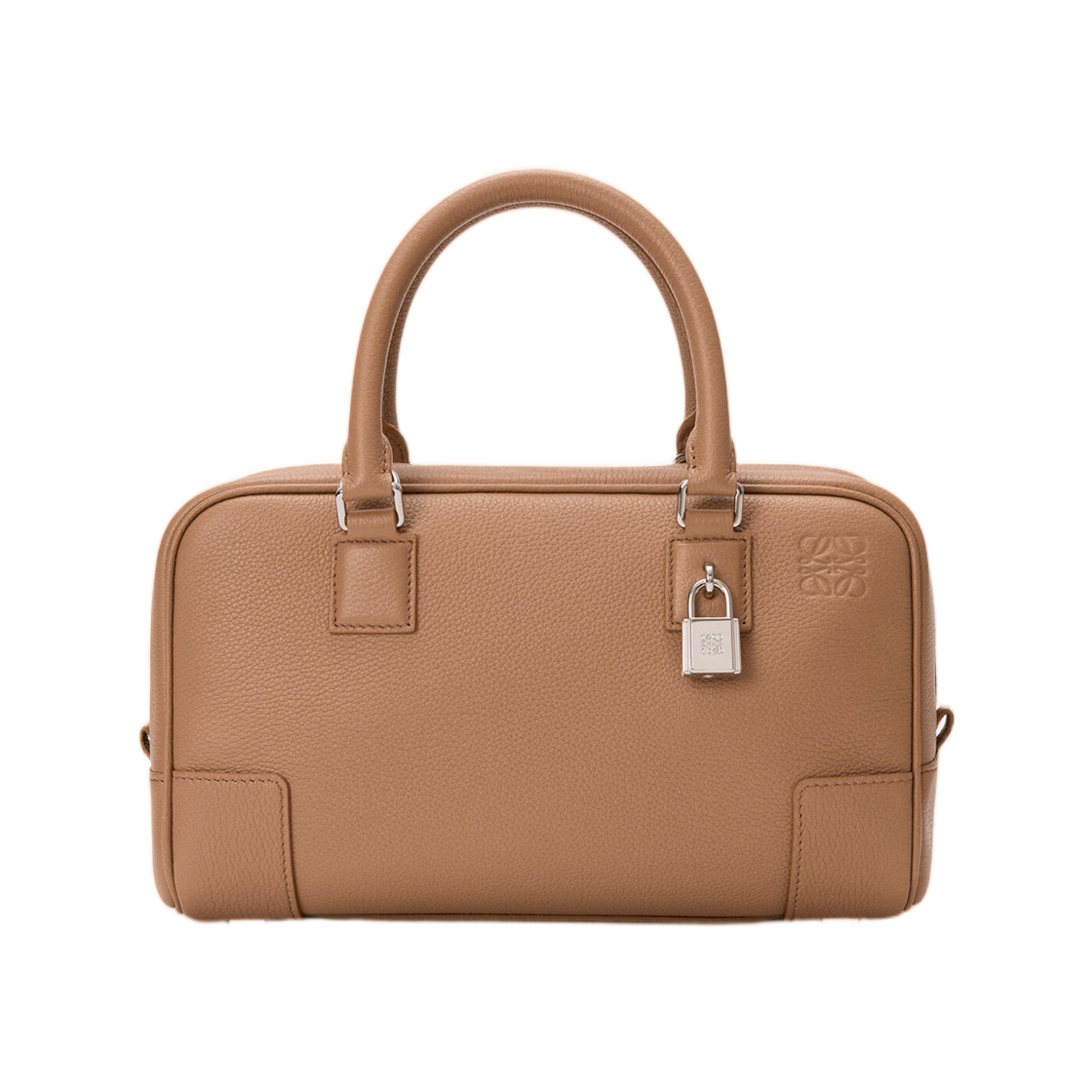 A039N07X24-9579 Loewe Amazona 23 Bag in Soft Grained Calfskin Mocha